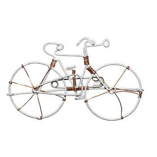 bicycle metal pin   silver by kiki's