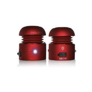 Chill Pill Bluetooth Mobile Speaker   Red (1/CHI11851) Computers & Accessories