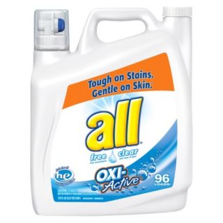 All Free & Clear Oxi Active Liquid Laundry Deter