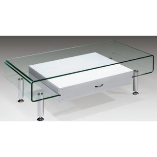 Creative Images International Glass Coffee Table
