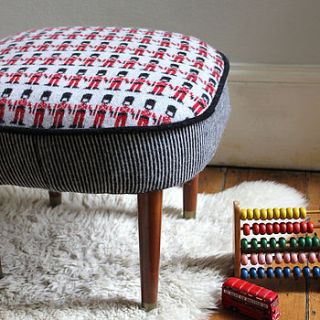 vintage london soldier stool by sally nencini