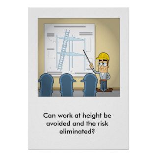 Working at Heights 001 Posters