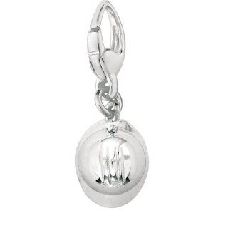 Sterling Silver CONSTRUCTION HAT Charm Jewelry