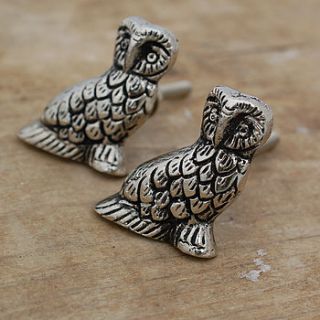set of two owl cupboard knobs by hunter gatherer