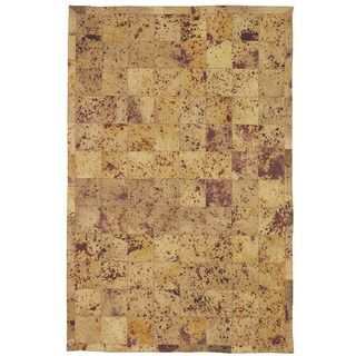 Sands Mad Coww Golden Tan Area Rug (5 X 79)