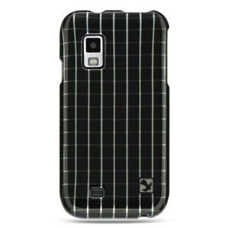 BLACK CHECKERED SQUARES DESIGN CASE for SAMSUNG FASCINATE Cell Phones & Accessories