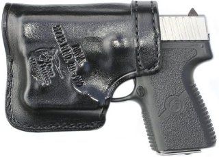 Don Hume IWB Leather Holster for Kahr PM9 w/Armalaser, Left Hand IWBPM9L  Gun Holsters  Sports & Outdoors