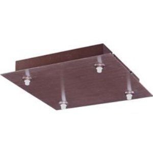 ET2 Lighting ET2 EC95004 BZ Bronze RapidJack 4 Light Canopy