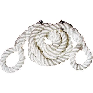 Hercules 1 1/2in. x 25ft. Nylon Tow Rope with Eyes, Model# T4825E  Tow Chains, Ropes   Straps