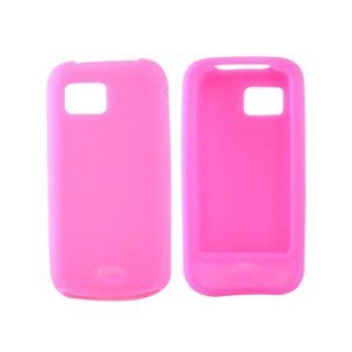 Neon Pink Samsung Mythic A897 Silicone Case Cover [Anti Slip] Supports Premium High Definition Anti Scratch Screen Protector; Best Design with High Quality; Coolest Soft Flexible Silicon Rubber Case Cover for Mythic A897 Supports Samsung A897 Devices From 