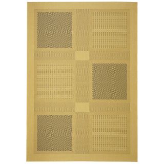 Indoor/ Outdoor Lakeview Natural/ Blue Rug (4 X 57)
