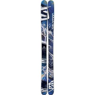 Salomon Q 98 Skis Blue/White/Black 2014