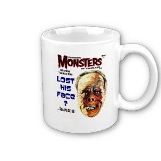 Famous Monster of Filmland Forrest J Ackerman Lon Chaney Magazine Art Inspired. Coffee, Tea, Hot Coco Mug. Includes Pinback Buttons And Gift Box.  Horror Mug  