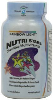 Rainbow Light Nutri Stars Multivitamin & Multimineral Chewables  Children's  Tablets   120 tablets Health & Personal Care