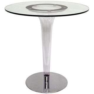 Simi Modern Glass Bistro Table