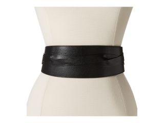 Lodis Accessories Greenbrae Faux Obi Stretch Belt Womens Belts (Black)