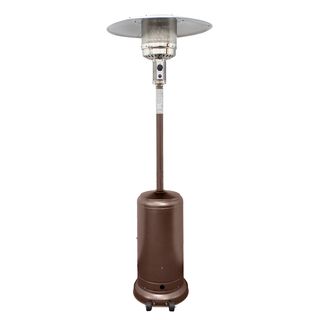 AZ Patio Heaters 87 inch Tall Patio Heater With Hammered Bronze Finish
