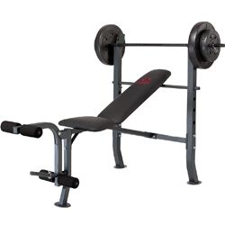 Marcy Olympic With 80 pound Weight Set Workout Bench