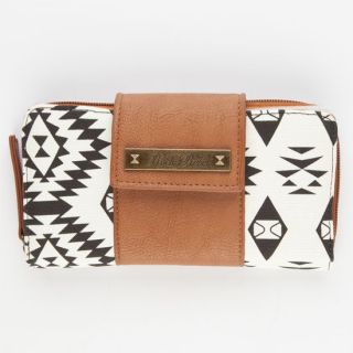 Southwest Print Wallet White/Black One Size For Women 238310168