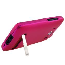BasAcc Hot Pink Snap on Rubber Coated Case for HTC EVO 4G BasAcc Cases & Holders