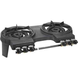 Hurricane Products Propane Cast Iron Stove — Double Burner, Model# 63-5200  Cooking Stoves   Burners