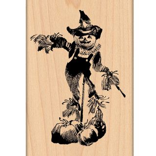 Penny Black Mounted Rubber Stamp 3.25x4 scary Crow