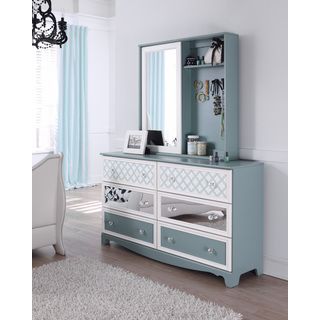 Ashley Furniture Industries Signature Designs By Ashley Mivara 6 drawer Reversable Panel Dresser Blue Size 6 drawer