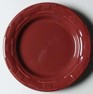 Longaberger Woven Traditions Paprika Luncheon Plate, Fine China Dinnerware Kitchen & Dining