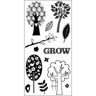 Art Warehouse Clear Stamps 4x9 Sheet tree