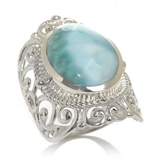 Himalayan Gems™ Victorian Style Gemstone Sterling Silver Ring