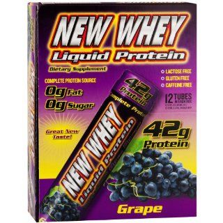 New Whey Liquid Protein 42g Acai Berry   3.4 oz. Health & Personal Care