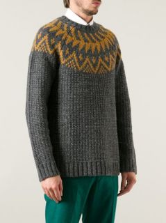Paul Smith Fair Isle Knit Sweater