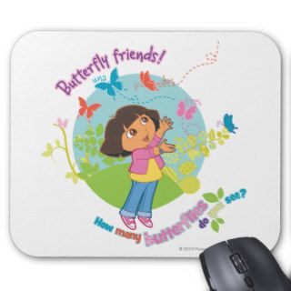 Dora The Explorer   Butterfly Friends Mousepad
