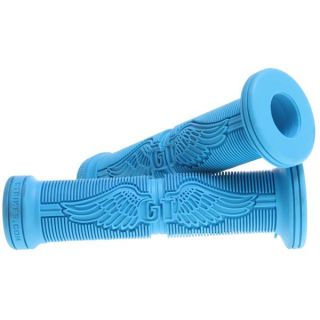 GT Wing w/ Plugs BMX Grip Blue 130mm