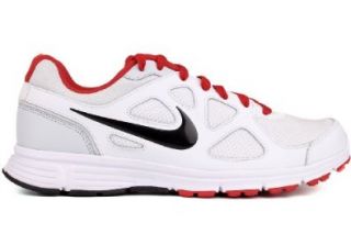 Nike Men's Revolution Running Shoes (488183 102), White/Red Size 9.5 Shoes