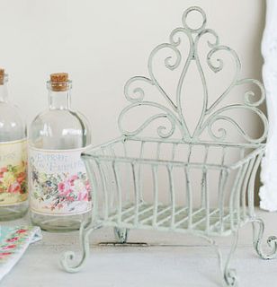 shabby chic soap dish by country touches