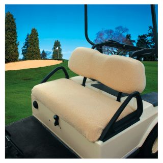 Classic Accessories Fairway Golf Car Seat Cover — Sand  Golf Car Covers
