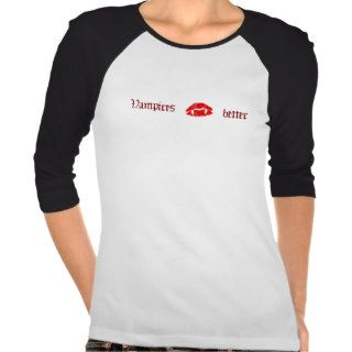 Vampire Kiss Funny Goth T Shirt
