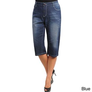 Stanzino Women's Plus Cropped Jeans Pants & Jeans