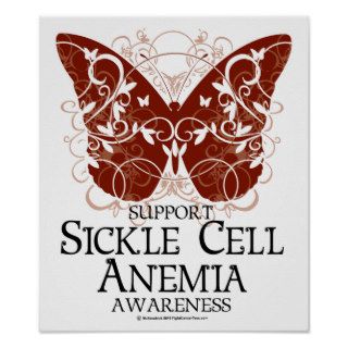 Sickle Cell Anemia Butterfly Posters