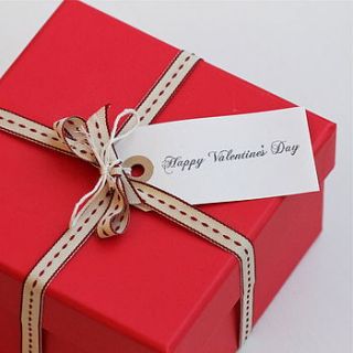 valentine's day gift tag by chapel cards