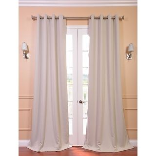 Beige Thermal Blackout Curtain Panel Pair EFF Curtains