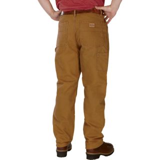 Gravel Gear Heavy-Duty Carpenter-Style Work Pants — 38in. Waist x 34in. Inseam, Brown  Jeans