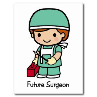 Future Surgeon   Boy Post Card