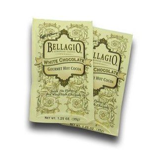 Bellagio White Chocolate Gourmet Hot Cocoa   1oz.  Hot Cocoa Mixes  Grocery & Gourmet Food