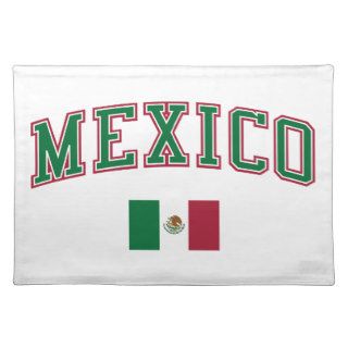 Mexico + Flag Placemats
