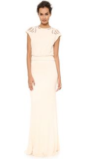 Badgley Mischka Collection Keyhole Gown