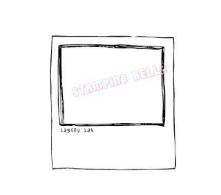 Stamping Bella Cling Rubber Stamp Polaroid