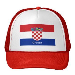 Flag of Croatia Mesh Hat