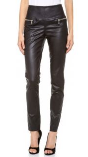 Les Chiffoniers Double Zip Leather Pants